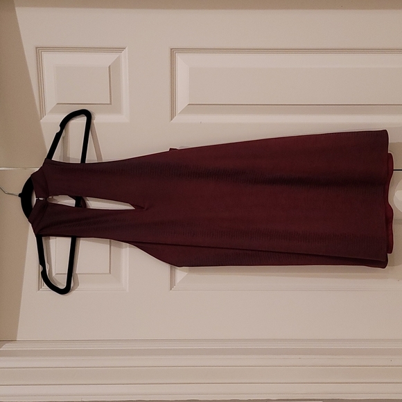 Olivaceous Red Snake Print Dress - Picture 5 of 7